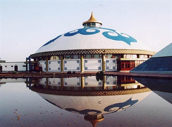 鄂尔多斯天骄蒙古大营酒店（成吉思汗陵旅游景区）酒店外观图片