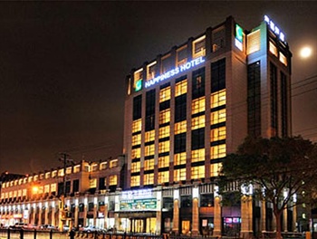 上海联储幸福酒店酒店外观-夜景图片