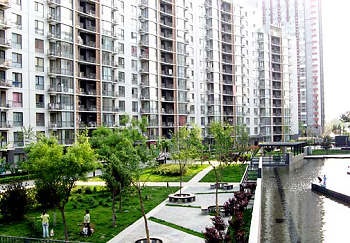 阳光短租服务式公寓(北京华贸店)酒店外观图片