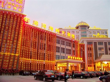 上海新业大酒店酒店外观-夜景图片
