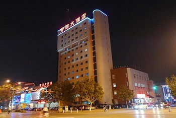 唐山开滦大酒店夜景图片