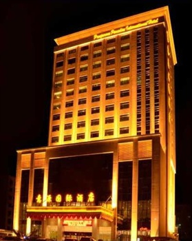 惠州意源国际酒店酒店外观夜景图片