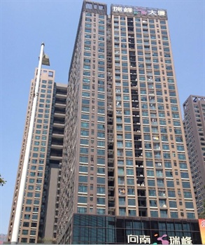 深圳深港酒店公寓（向南瑞峰店）酒楼外观图片