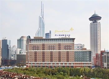 上海碧云花园服务公寓酒店外观图片