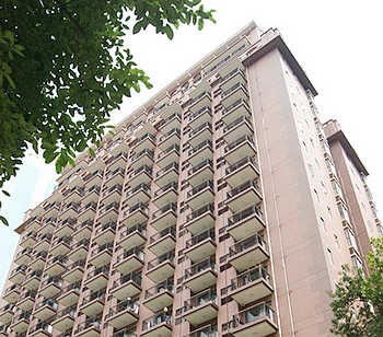 广州昀新酒店公寓(好世界公寓)酒店外观图片