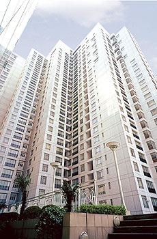 上海柏华丽豪华公寓酒店外观图片