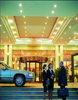 合肥恒悦国际外商俱乐部酒店酒店门厅图片