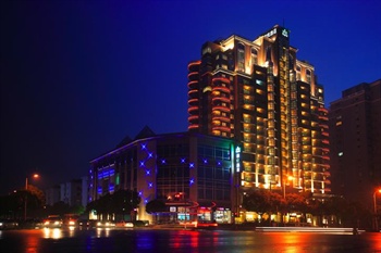 上海帝盛酒店酒店外观-夜景