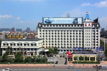 哈尔滨蓝天宾馆外观图片
