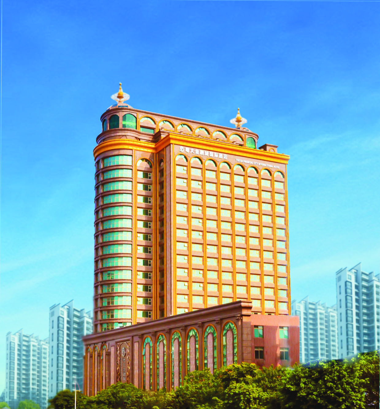 广州粤大金融城国际酒店酒店外观图片