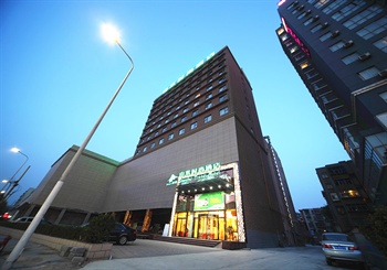 山水时尚酒店(郑州农业路店)酒店外观图片